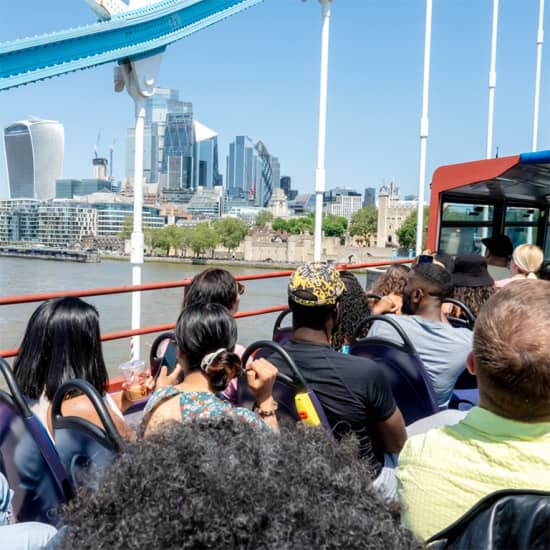 48-Hour Hop on Hop Off London Bus Tour with Thames River Cruise