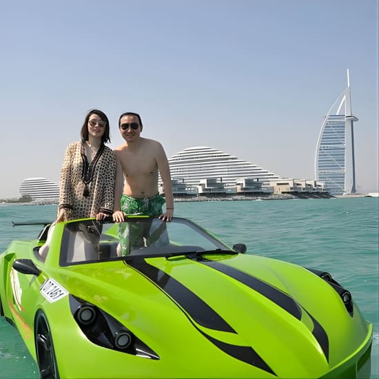 30 minutes Private Jet Car Experience with Burj Al Arab View at Nemo WaterSports Jet Ski Dubai & Flyboard, Dubai, United Arab Emirates