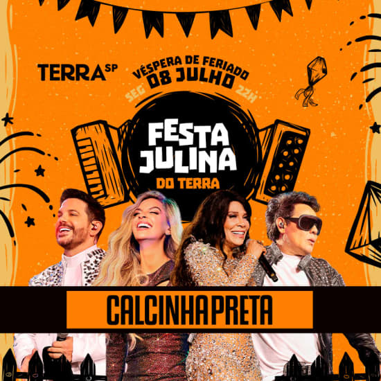 Show Festa Julina com Calcinha Preta - Vesp. Feriado no Terra SP