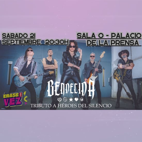 Bendecida, Tributo a Héroes del Silencio en Sala 0