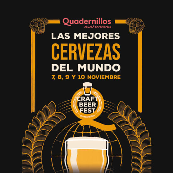 Quadernillos Craft Beer Fest: ¡más de 100 cervezas!