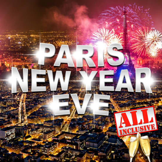 Paris New Year : nouvel an tout inclus (buffet, soirée)