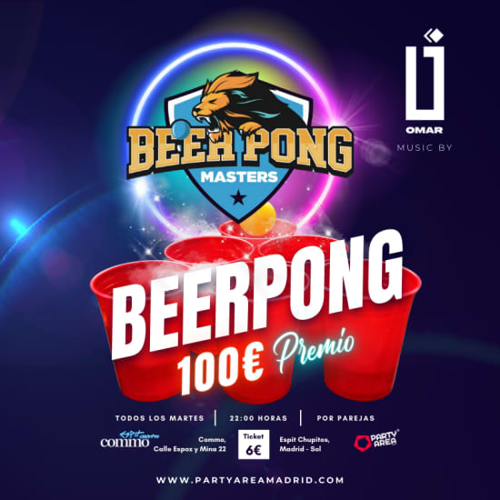 ¡Gran Torneo de Beerpong en Madrid! 🏆🍺