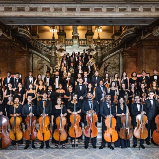 Orquestra Sinfônica Mariuccia Iacovino no Theatro Municipal do Rio de Janeiro