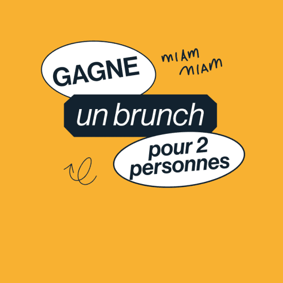 Tirage au sort d'un brunch pour 2 personnes