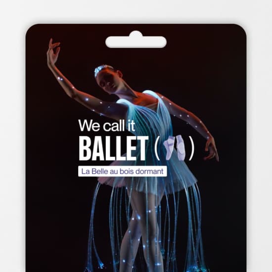 ﻿We call it Ballet - Gift card