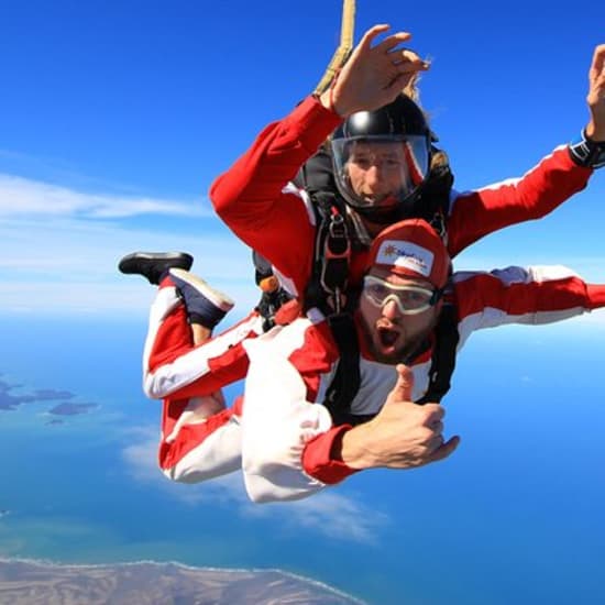18,000ft Tandem Skydive over Abel Tasman