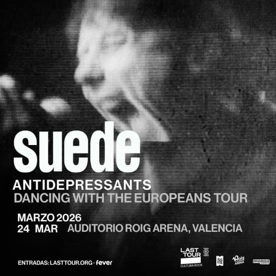 Suede en Auditorio Roig Arena, Valencia 2026
