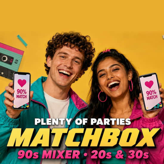 Imagem do evento Matchbox 90s Singles Party @ Blind Barber | Ages 20s & 30s