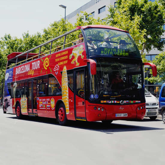 Barcelona City Tour: ¡ruta en bus panorámico!