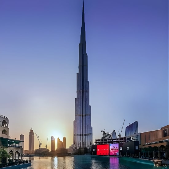 Dubai Burj Khalifa Level 124 and 125 Entrance Tickets