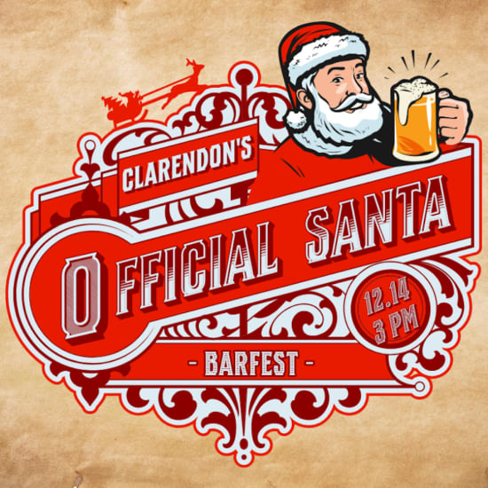 Clarendon Official Santa Bar Fest