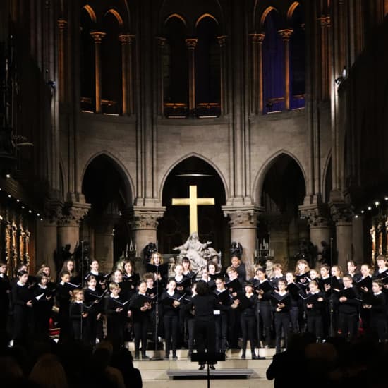 Chœur d'enfants de la Maîtrise Notre-Dame : concert pour chœur et harpe