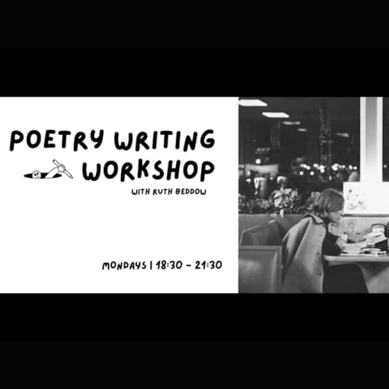 6 WEEK CLASS PACK: Poetry workshop Sept-Dec