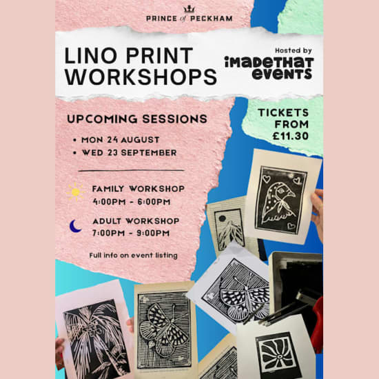 LINO PRINTING WORKSHOP