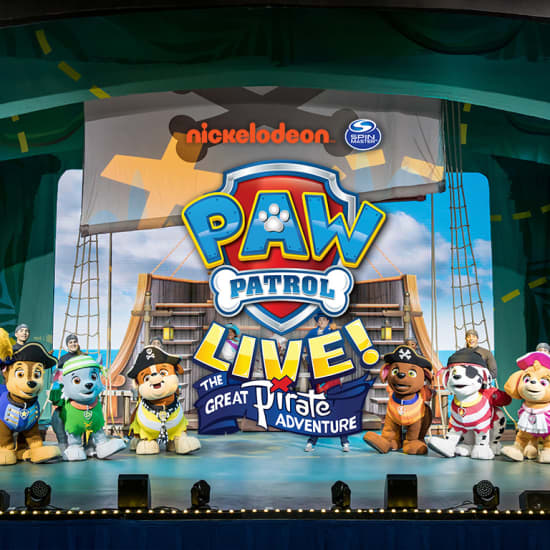 PAW Patrol Live! The Great Pirate Adventure - Lista de espera