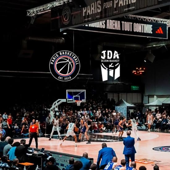 Paris Basketball vs JDA Dijon - Retour du basket à Carpentier