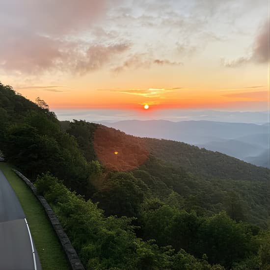 Mountain Top Sunrise and Local Coffee