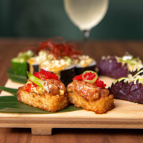 ﻿Sushi Menu & food and wine pairing at Ginkgo Restaurant & Sky Bar
