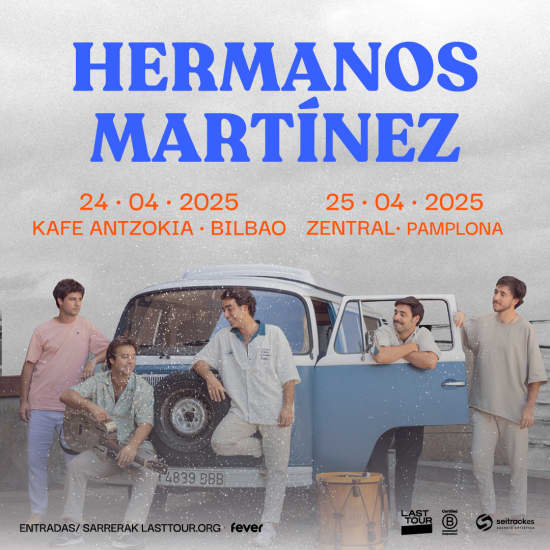 Hermanos Martínez en Kafe Antzokia, Bilbao 2025