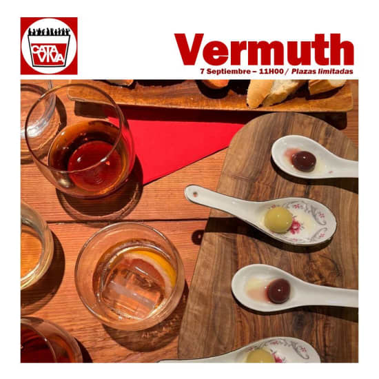 ﻿Vermouth tasting in Cata Viva