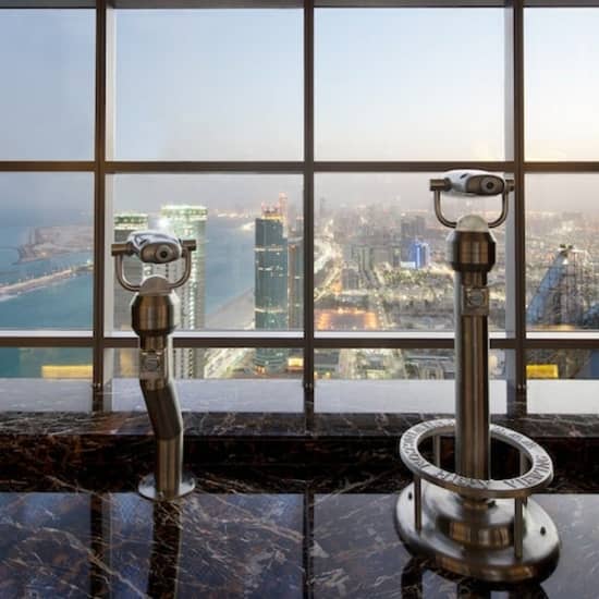 Etihad Tower Observation Deck at Etihad Towers, Abu Dhabi, United Arab Emirates