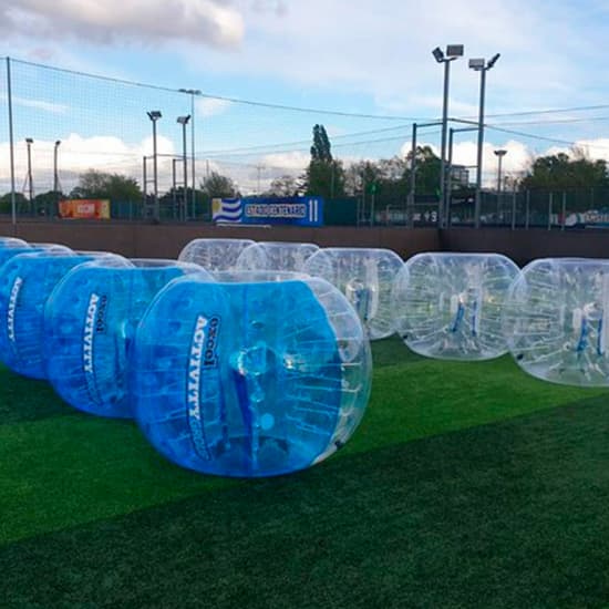 Private Bubble Zorb Football Activity in Liverpool
