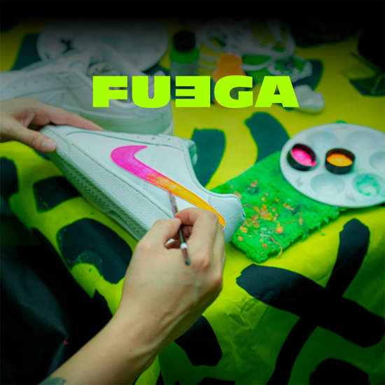 Fuega Lab: Taller de personalización de sneakers