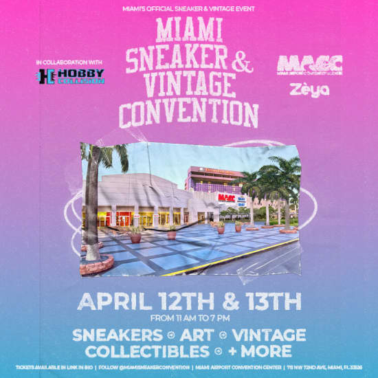 ﻿Miami Sneaker & Convención Vintage