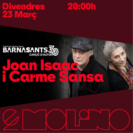 BARNASANTS: Joan Isaac i Carme Sansa