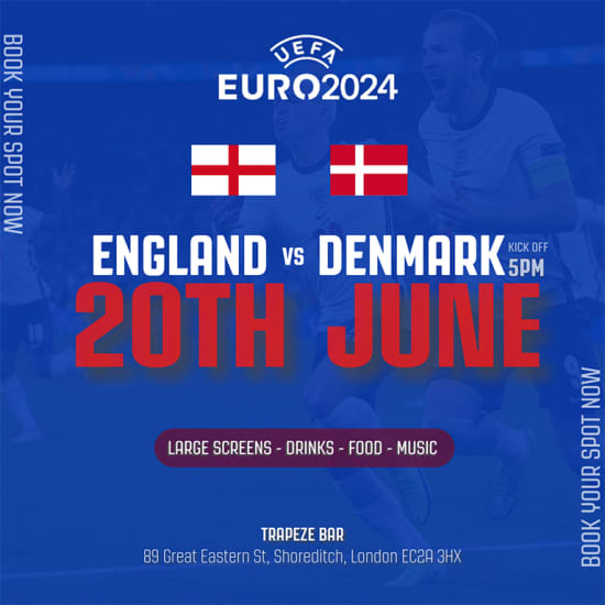 Euro 2024 - England v Denmark - Live Screening