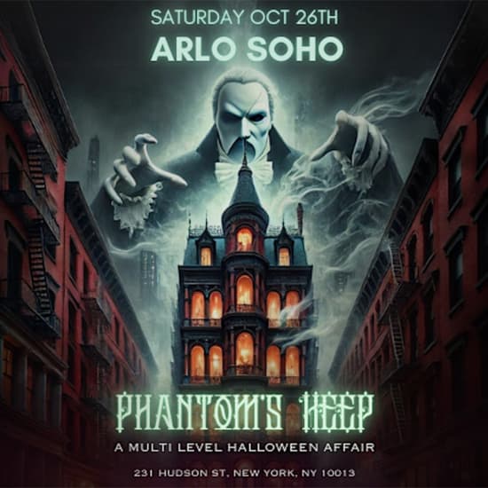 Arlo Soho's Phantom’s Keep: A Multi-Level Halloween Event