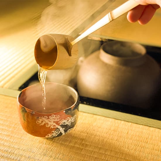 Japanese Tea Class at the Table