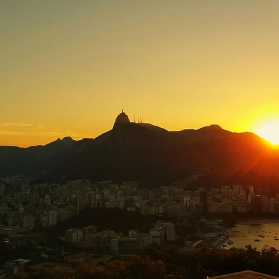 Corrida guiada até ao Pão de Açúcar com pôr do sol no final