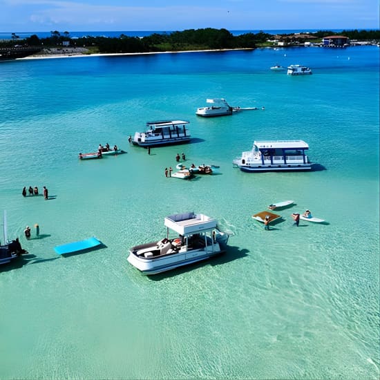 3 Hour Crab Island and Dolphin Cruise from Destin 