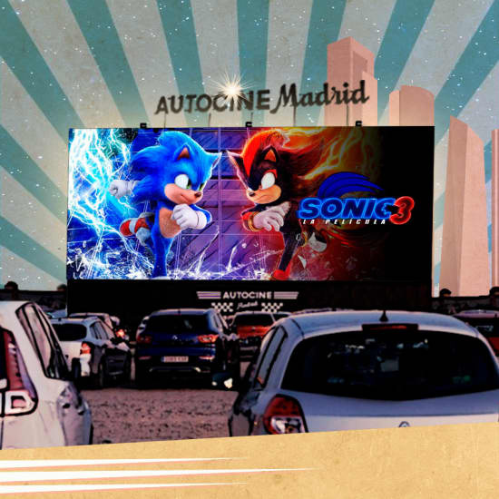 Sonic 3 en Autocine Madrid