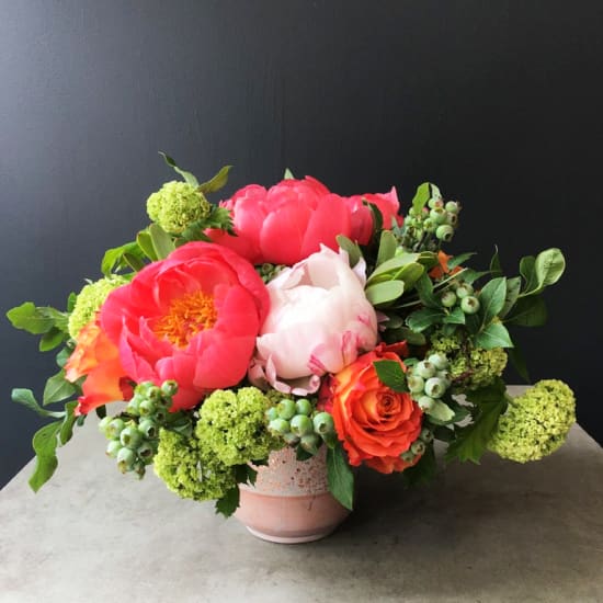 Floral Arrangement Holiday Centerpiece - Open Studio Class