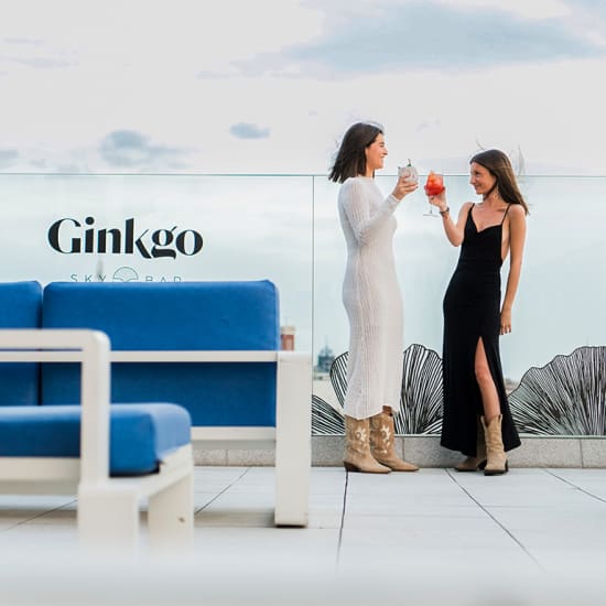 ﻿Ginkgo Sky Bar - Madrid Rooftop Week 2023