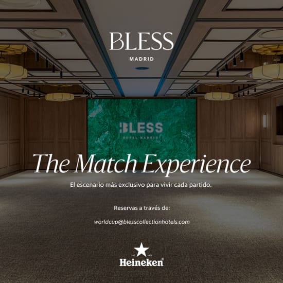The Match Experience en BLESS Hotel Madrid