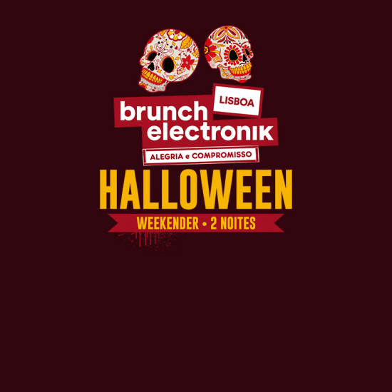 Brunch Electronik Halloween no Pavilhão Carlos Lopes
