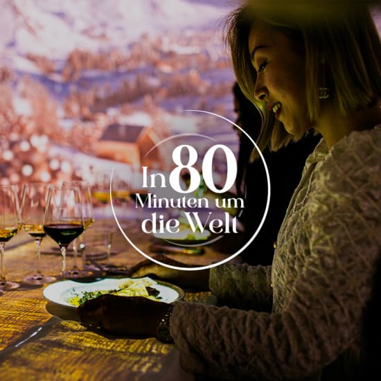 Immersium: Dining - In 80 Minuten um die Welt - Valentine's Day experience in Immersium: Wien