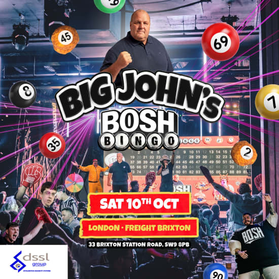 Big John's Bosh Bingo - London — event image