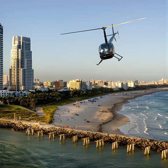 ﻿Excursión de lujo en helicóptero por Miami: Playas, horizonte y más