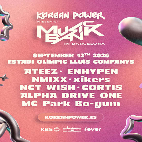 Korean Power presents: Music Bank World Tour Barcelona 2026 en Estadi...