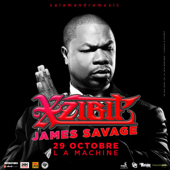 Xzibit & James Savage à La Machine