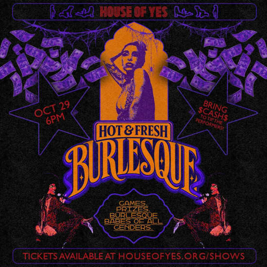 Hot & Fresh Burlesque: Halloween Edition — event image