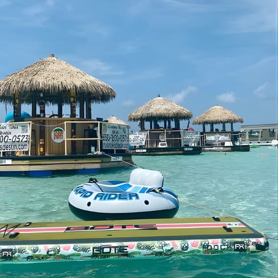 ORIGINAL Destin Tikis 3hr Crab Island Sandbar Adventure