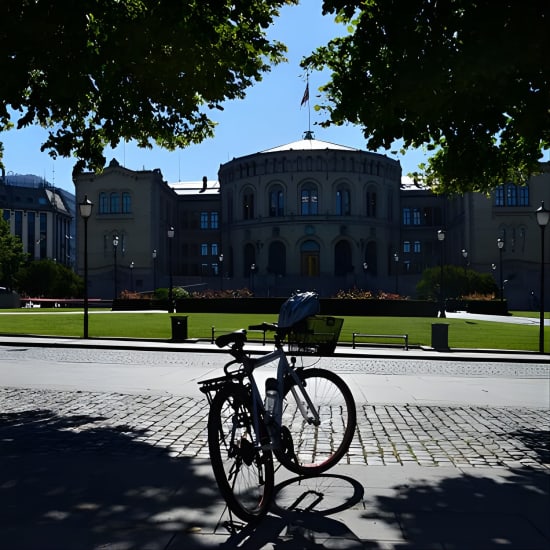 Oslo Biking Tour Old city & Sentrum