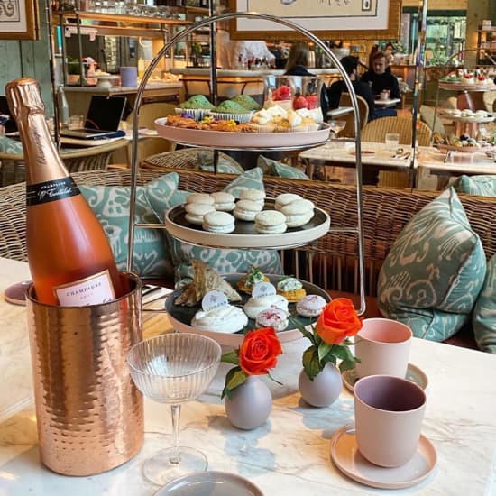 Delightful Afternoon Tea & Bubbles in a Stylish Cafe