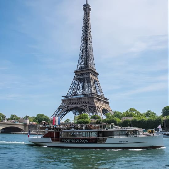 Crucero por el Sena de París con degustación de champán 